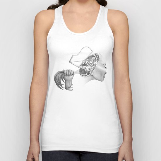 Strings Unisex Tank Top