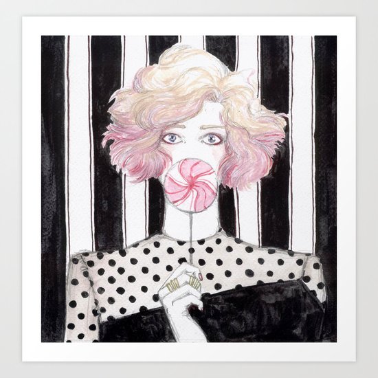 Lollipop Art Print