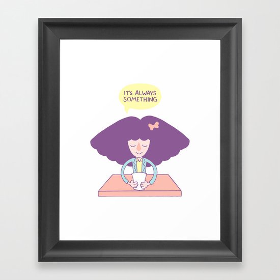 Roseannadanna Framed Art Print