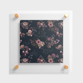 Japanese Boho Floral Floating Acrylic Print