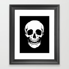 Skull Framed Art Print