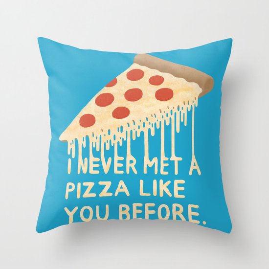 Sweet Pizza Throw Pillow