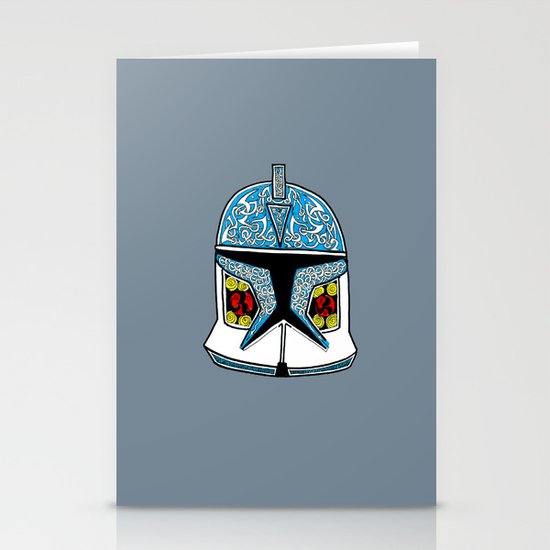 celtic clone trooper Stationery Cards