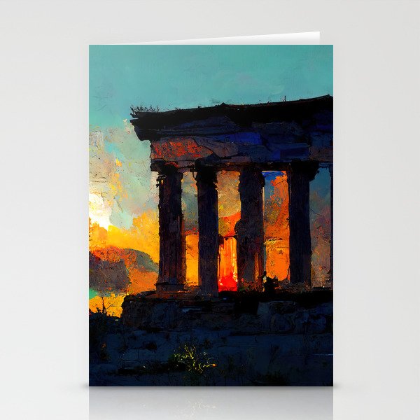 Temple of the Gods Stationery Cards