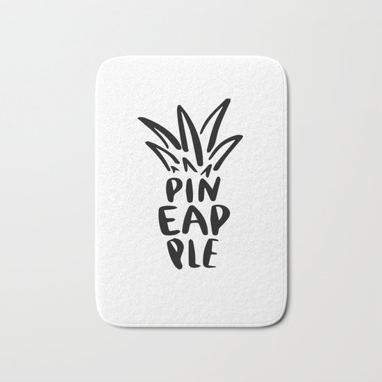 Pineapple Bath Mat