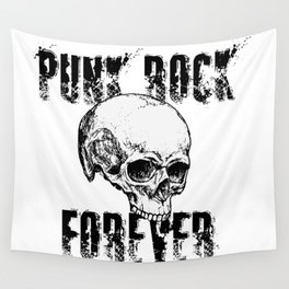 Punk Rock Forever [Light Shirts] Wall Tapestry