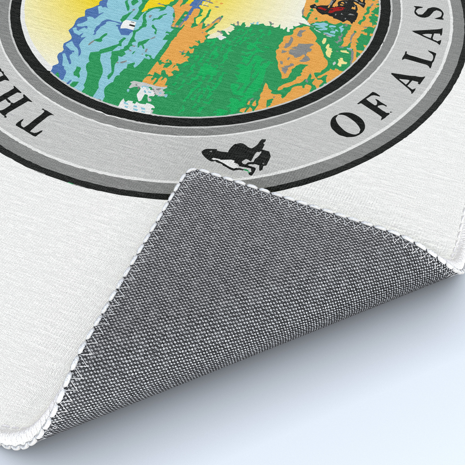 Seal Of The State Of Alaska Rug By Homestead Society6