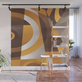  Fall retro background  Wall Mural