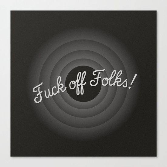 That's all… Canvas Print