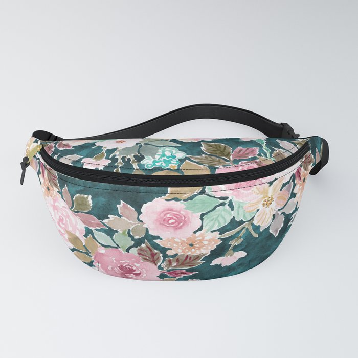 BANKED Lush Moody Floral Fanny Pack