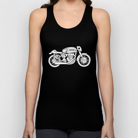 Norton Model 30 - Cafe Racer series #2 Unisex Tank Top