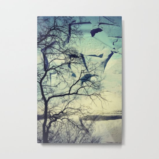 Filigree Metal Print