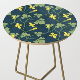 Ginkgo Biloba Blossom Side Table