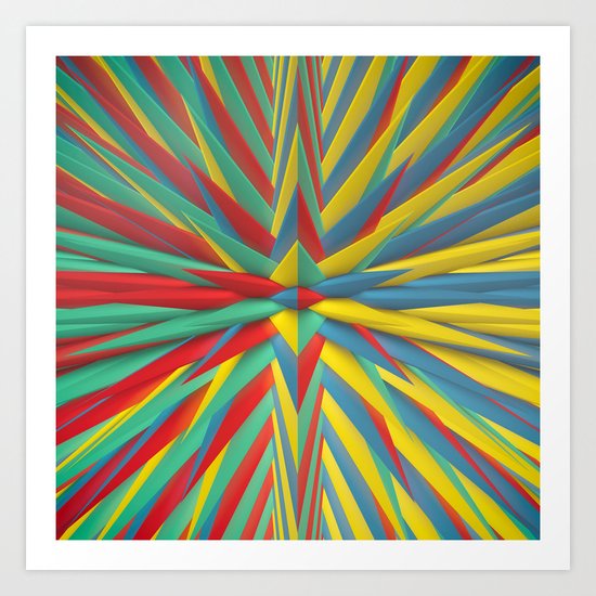 Spiked Perspective Art Print