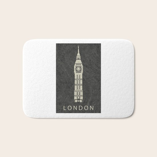 London Bath Mat