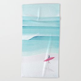 Surf Girl II Beach Towel