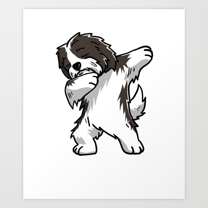 Featured image of post Cute Dog Dabbing Drawing