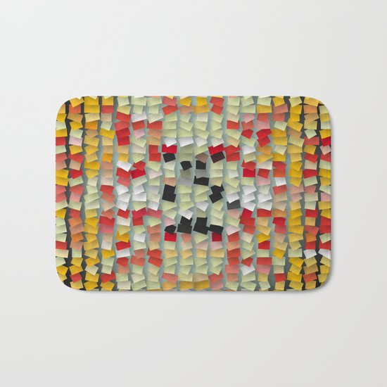 colored notes Bath Mat