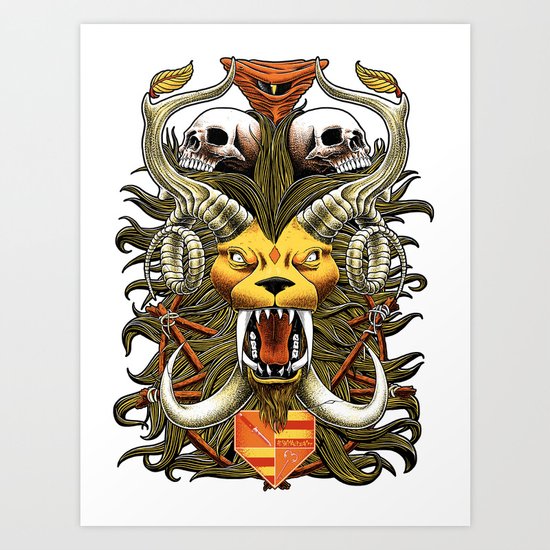 Kitty Art Print