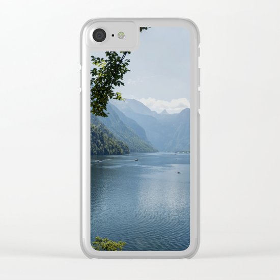 Germany, Malerblick, Mountains - Alps Koenigssee Lake Clear iPhone Case