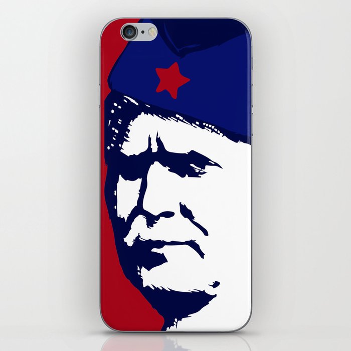 Tito Josip Broz Yugoslavia  -  portrait red star  iPhone Skin