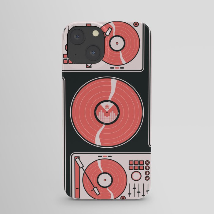 Record Player Square iPhone Case