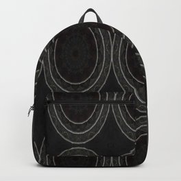 dark background pattern, horror pattern, fantasy pattern Backpack