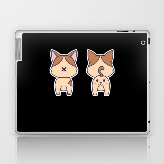 Cute Anime Kitten Manga Kawaii Cats Laptop & iPad Skin
