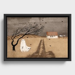 The Storm Framed Canvas