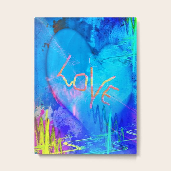 LOVE 5 Metal Print