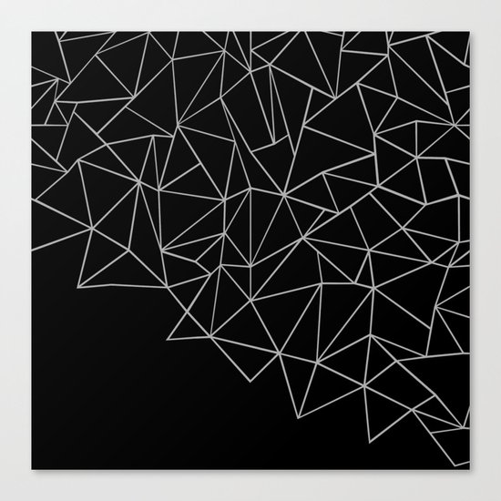 Ab Storm Black Canvas Print