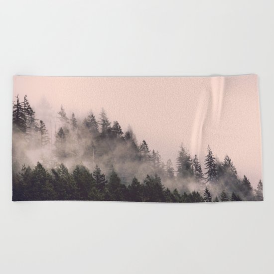 Summer Fog Beach Towel