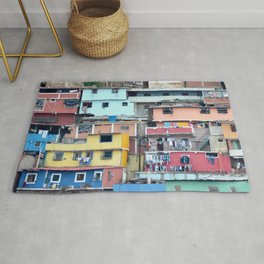 Venezuelan Tetris Rug | Venezuela, House, Caracas, Brick, Architecture, Southamerica, Abstract, Digital, Photo, Digitalmanipulation 