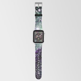 Eagle Nebula Pillars of Creation Dark: Purple Seafoam Mint Apple Watch Band