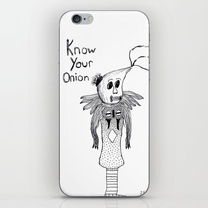 Know Your Onion iPhone Skin