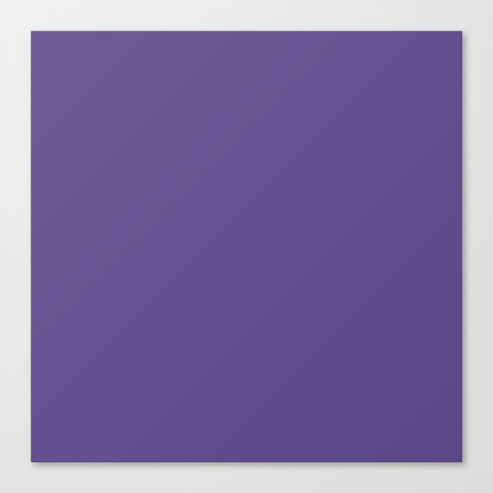 Ultra Violet Simple Modern Collection Canvas Print