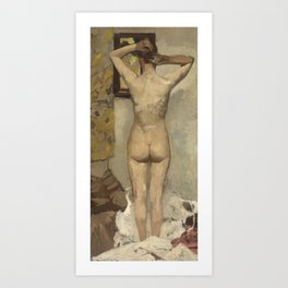Standing Nude by George Hendrik Breitner, 1893 Art Print