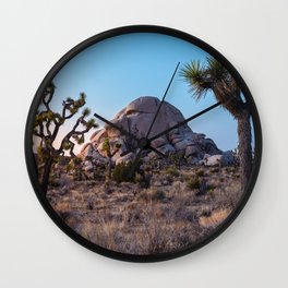 Jumbo Rock Wall Clock | Jumborocks, Curated, Desertlife, Sunset, Jtree, Color, Socal, Dusk, Photo, Mojave 