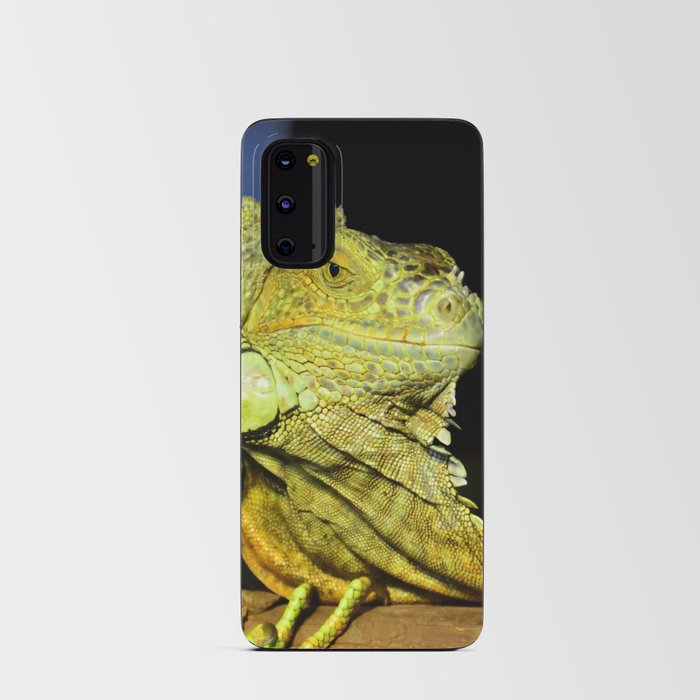 Green iguana Android Card Case