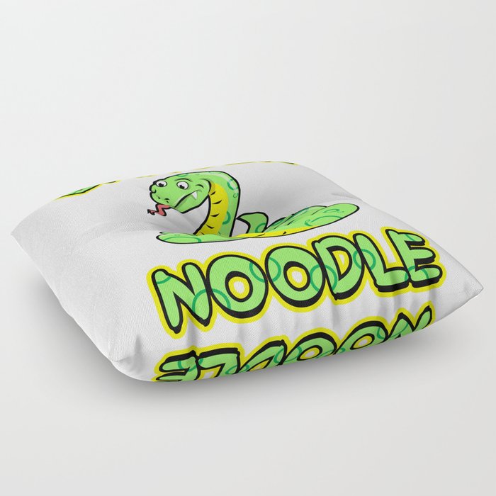 Danger Noodle for Snake Lovers Floor Pillow