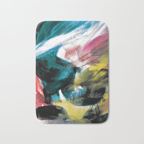 Abstract Artwork Colourful #3 Bath Mat