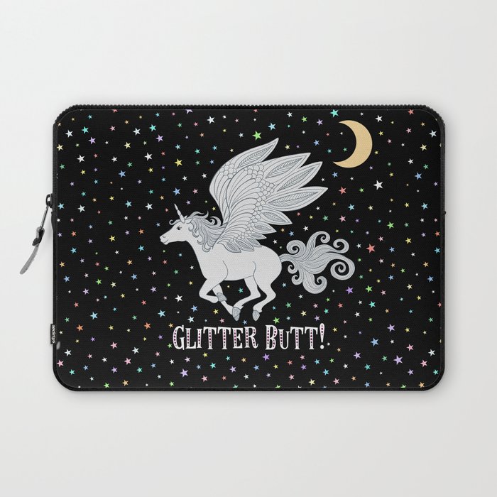 Glitter Butt! Laptop Sleeve