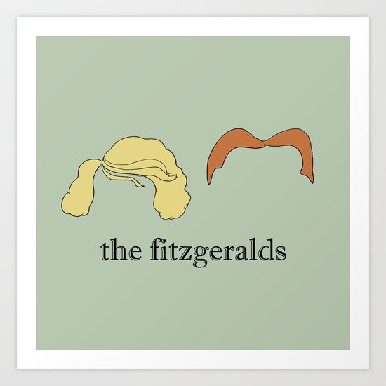 The Fitzgeralds Art Print