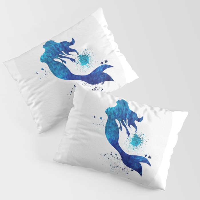 Mermaid pillow sales shams