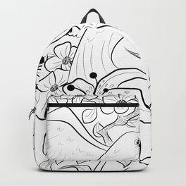 Birds and Lilies Backpack