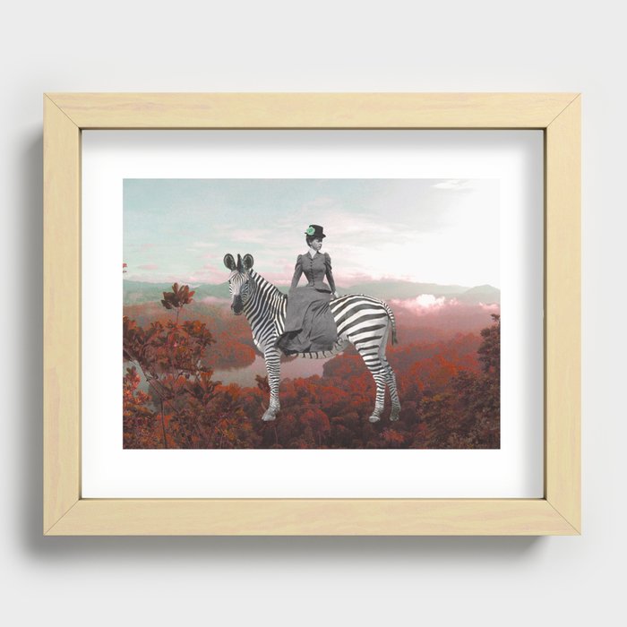 The Traveller (Fall Edition) Recessed Framed Print