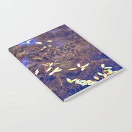 Leaves Floating in Water Notebook