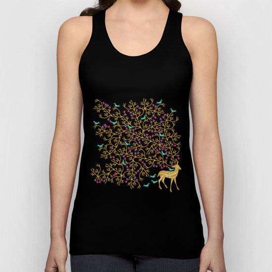 Deer Beautiful Burden Unisex Tank Top