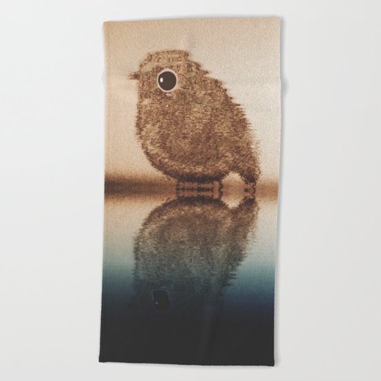 bird-191 Beach Towel