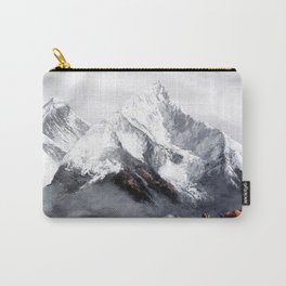 Panoramic View Of Everest Mountain Carry-All Pouch